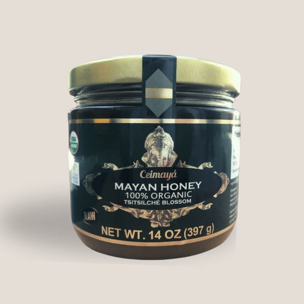 Ceimayá 100% Organic & Raw Mayan Honey, Tsitsilché Blossom 397grams Jar