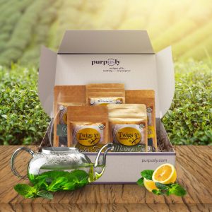 Corporate Gift Box with 5 Varieties of Herbal Tea - Medium
